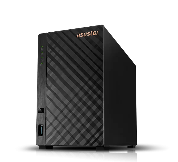 NAS ASUSTOR AS3302T 2 BAHÍAS / 2GB DDR4 / RTD1296